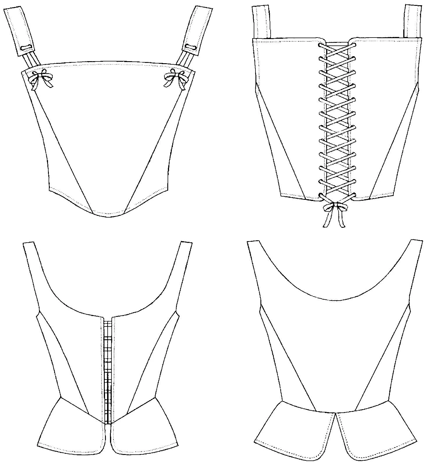 267 M'Lady's Corset