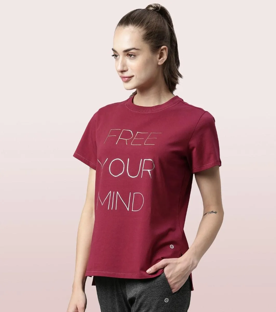 Active Cotton Tee | Short Sleeve Anti-Odour Cotton Tee With Graphic