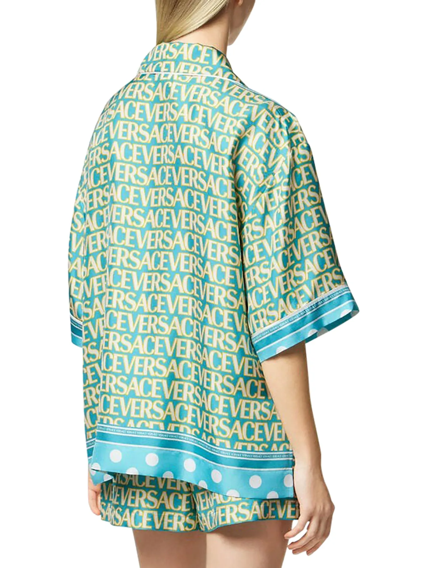 ALLOVER VERSACE SILK SHIRT