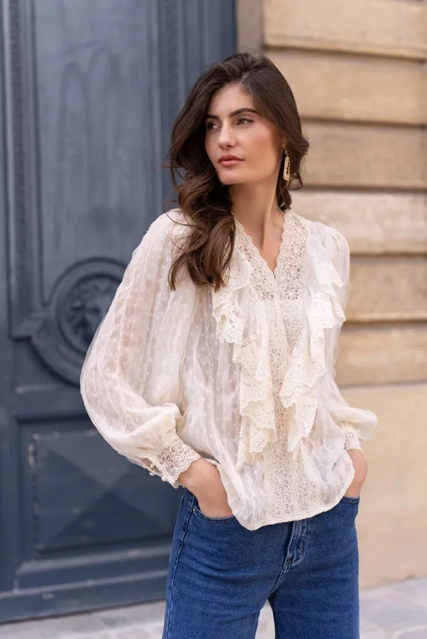 Alyssa Lace Blouse