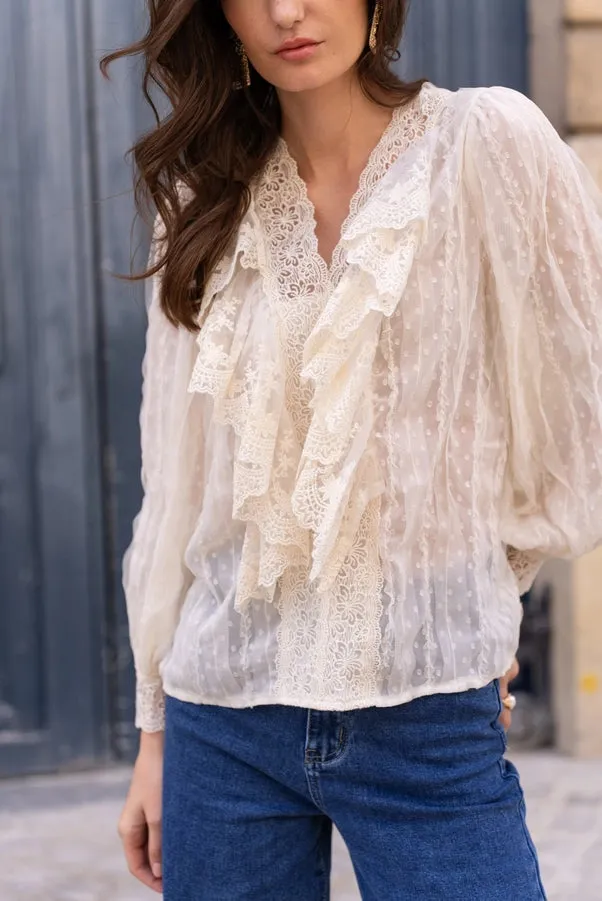 Alyssa Lace Blouse