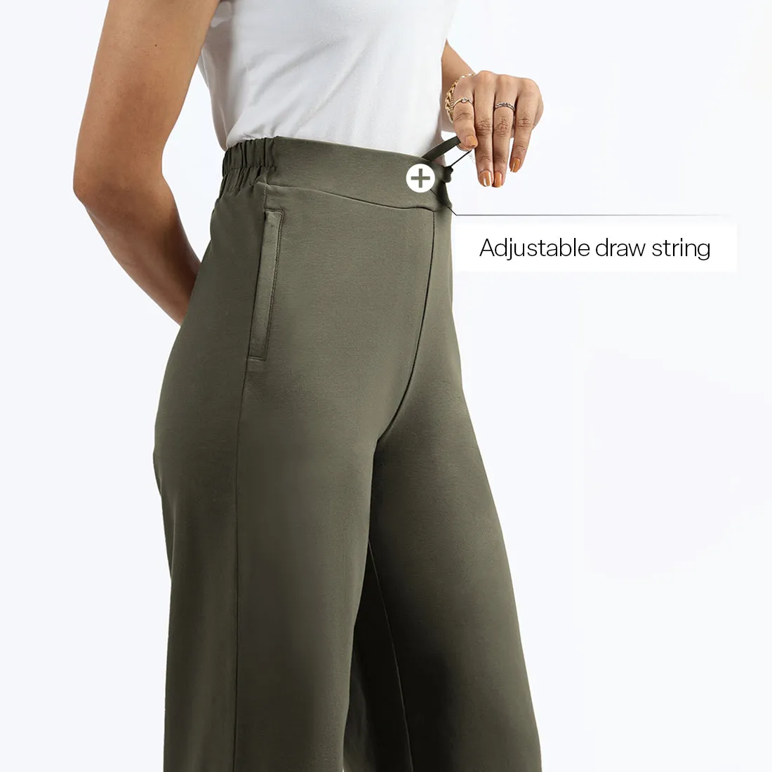 AM:PM Cotton Wide Legged Pants