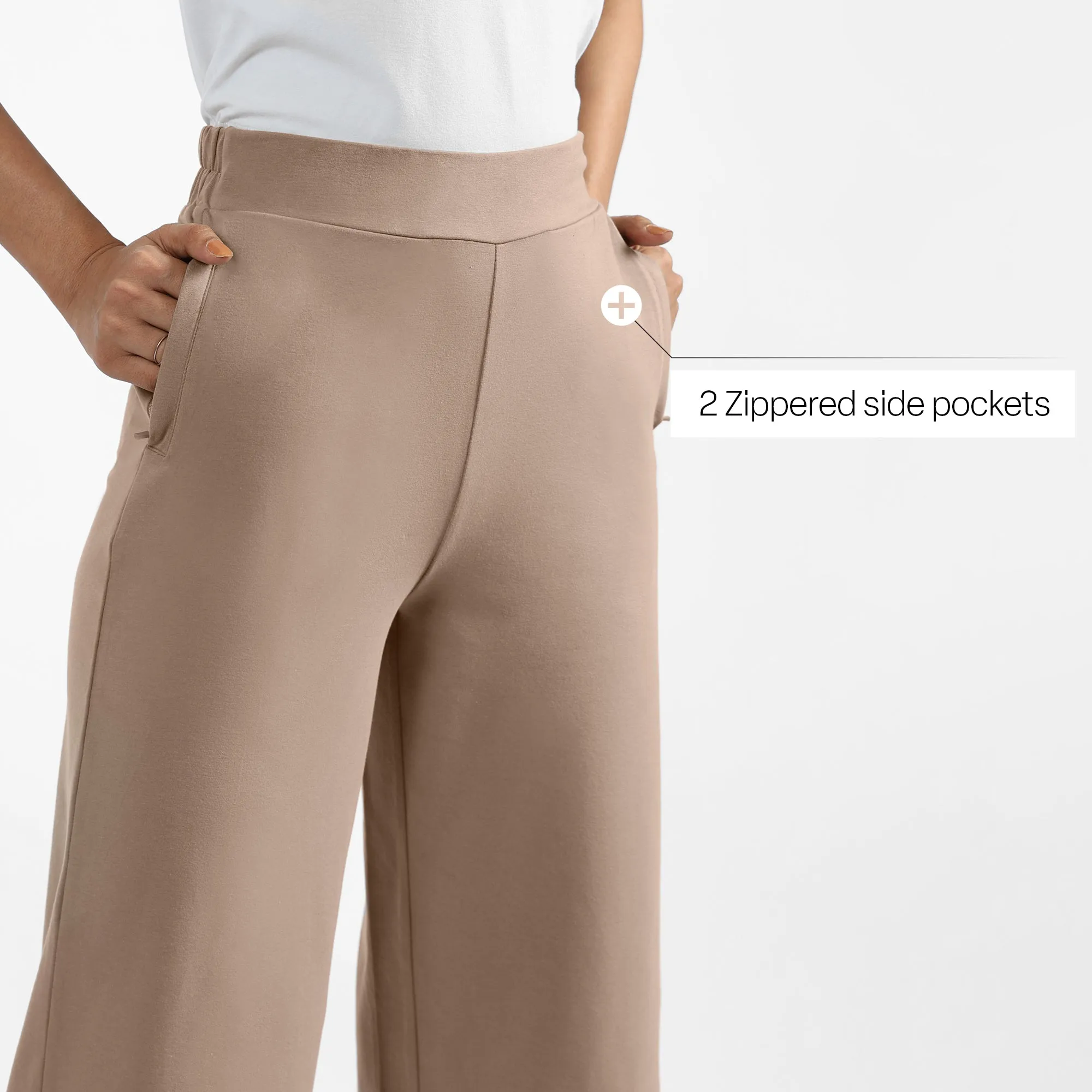 AM:PM Cotton Wide Legged Pants