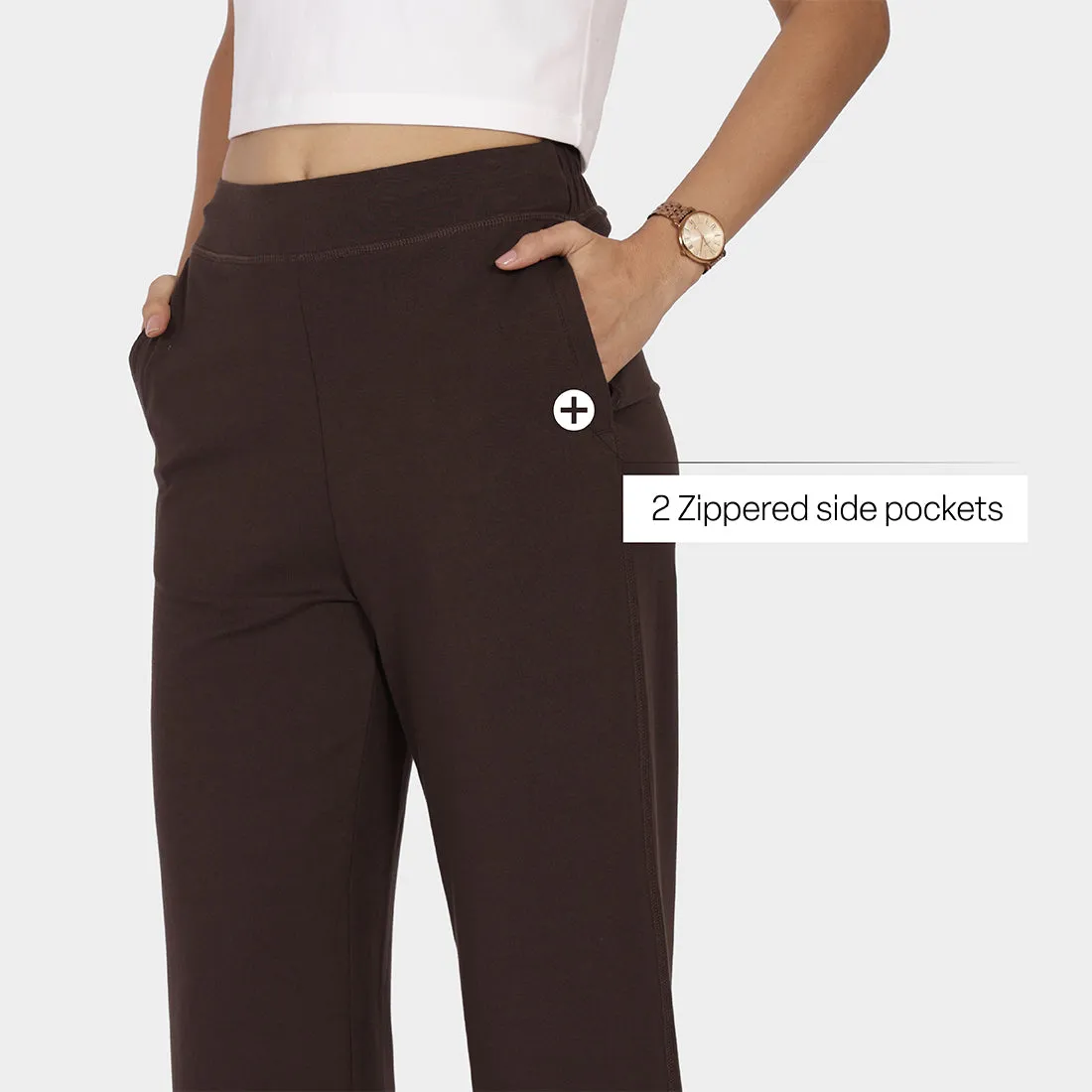 AM:PM Cotton Wide Legged Pants