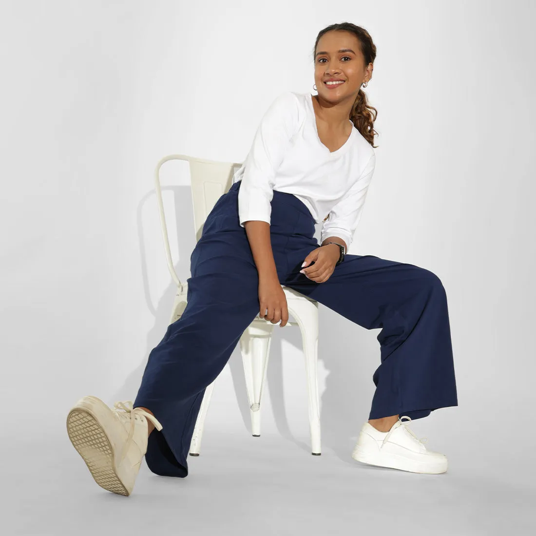 AM:PM Cotton Wide Legged Pants