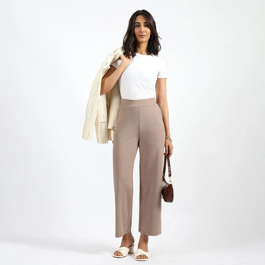 AM:PM Cotton Wide Legged Pants