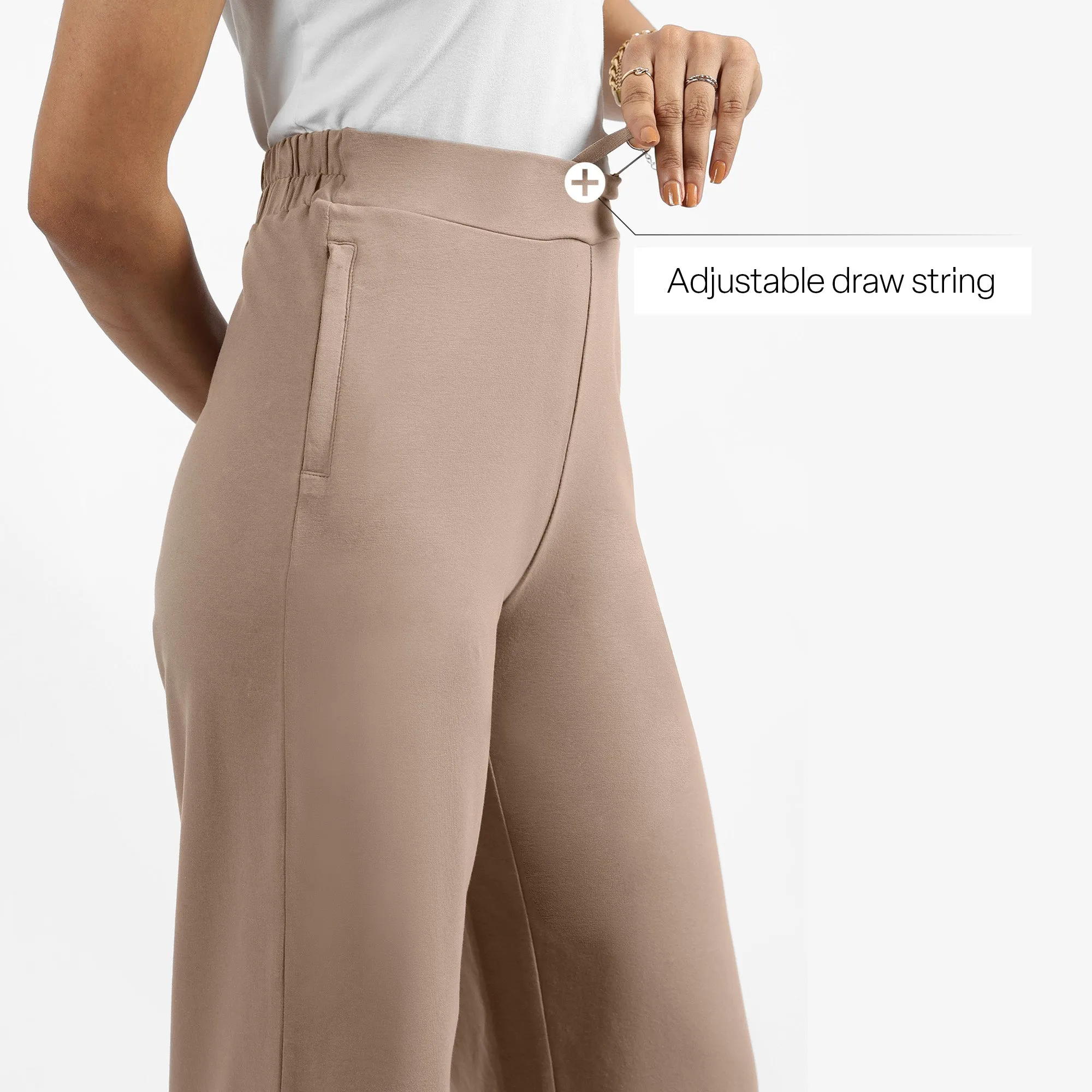 AM:PM Cotton Wide Legged Pants