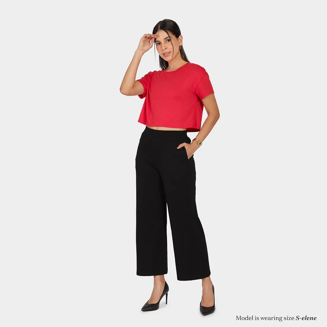 AM:PM Cotton Wide Legged Pants