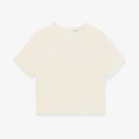 Annika Tee - Washable Silk :: Pearl