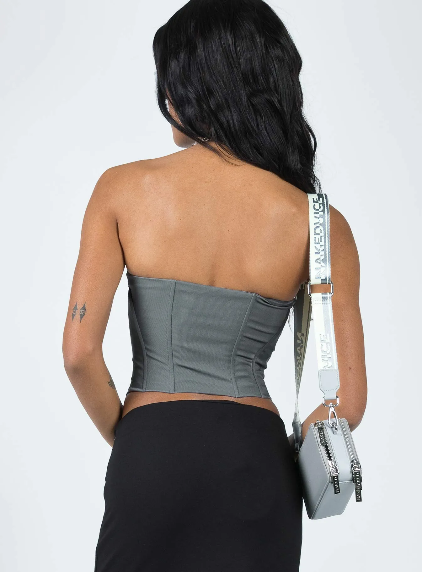 Archer Corset Top Slate