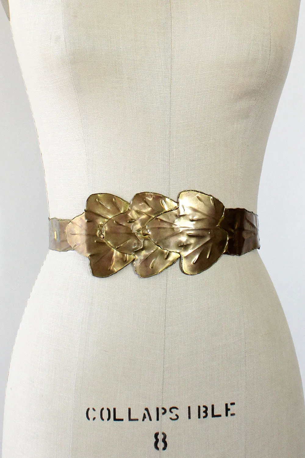 Artemis Brass Corset Belt M