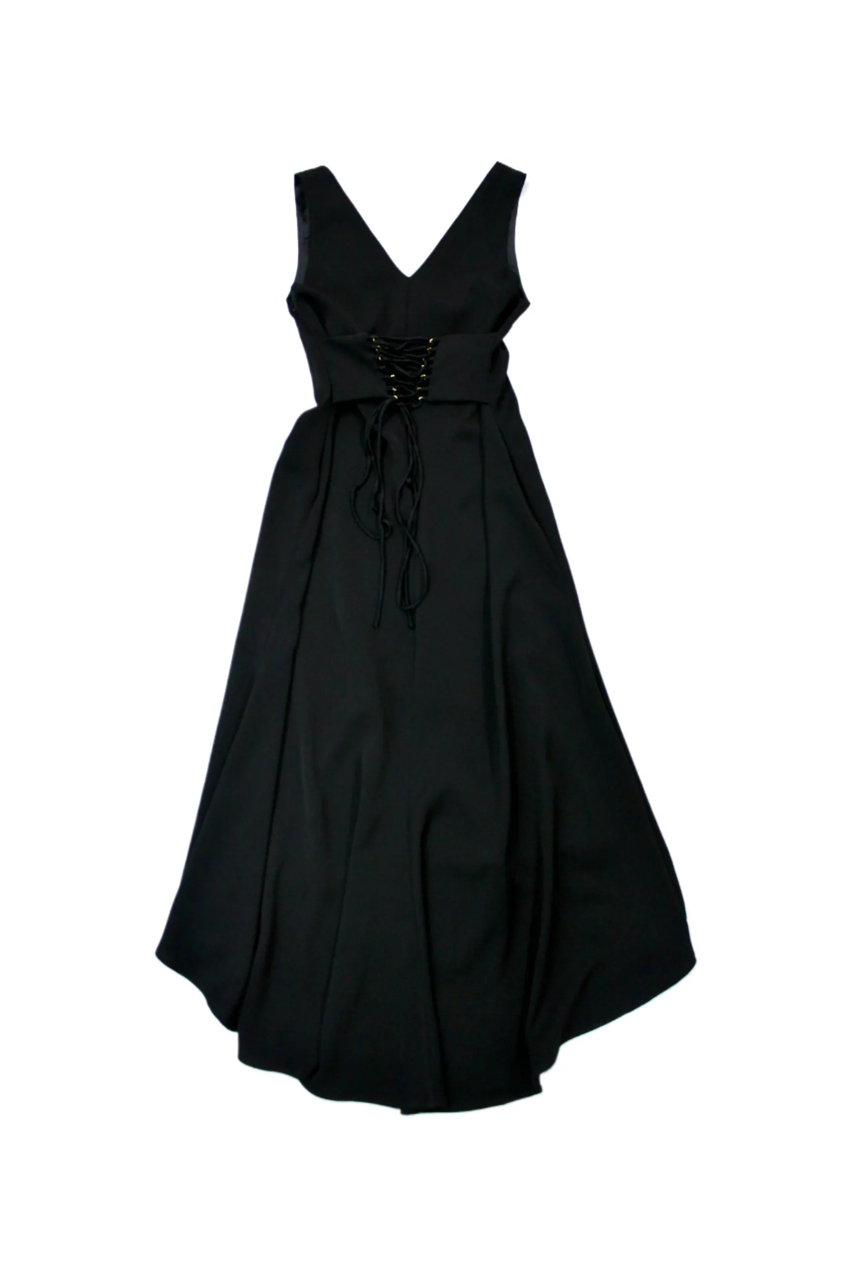 Black Luxe - Corset Back Dress