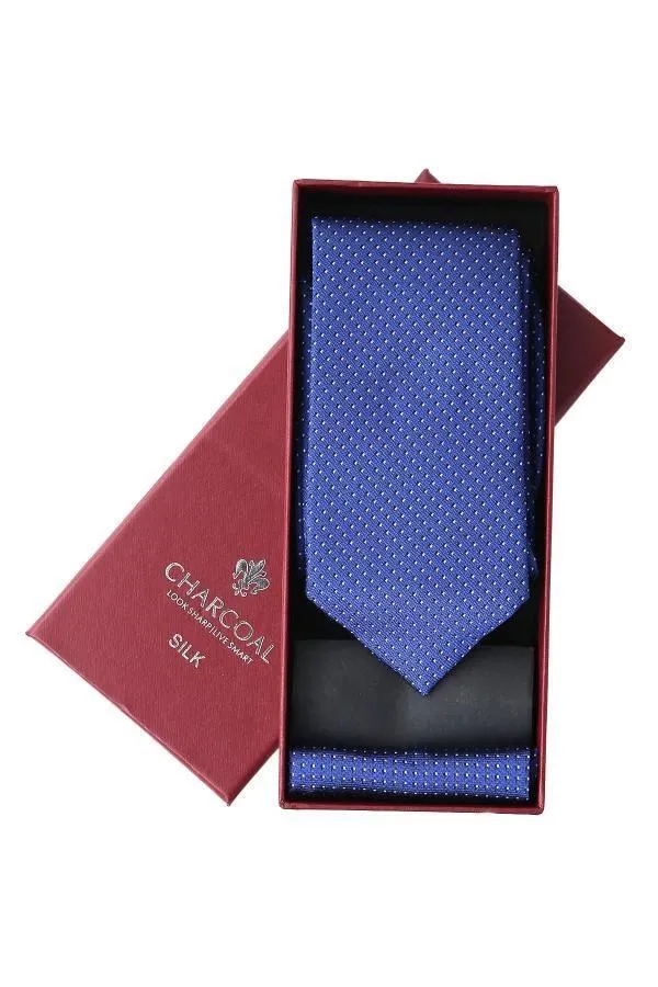 BOX SILK TIE SET