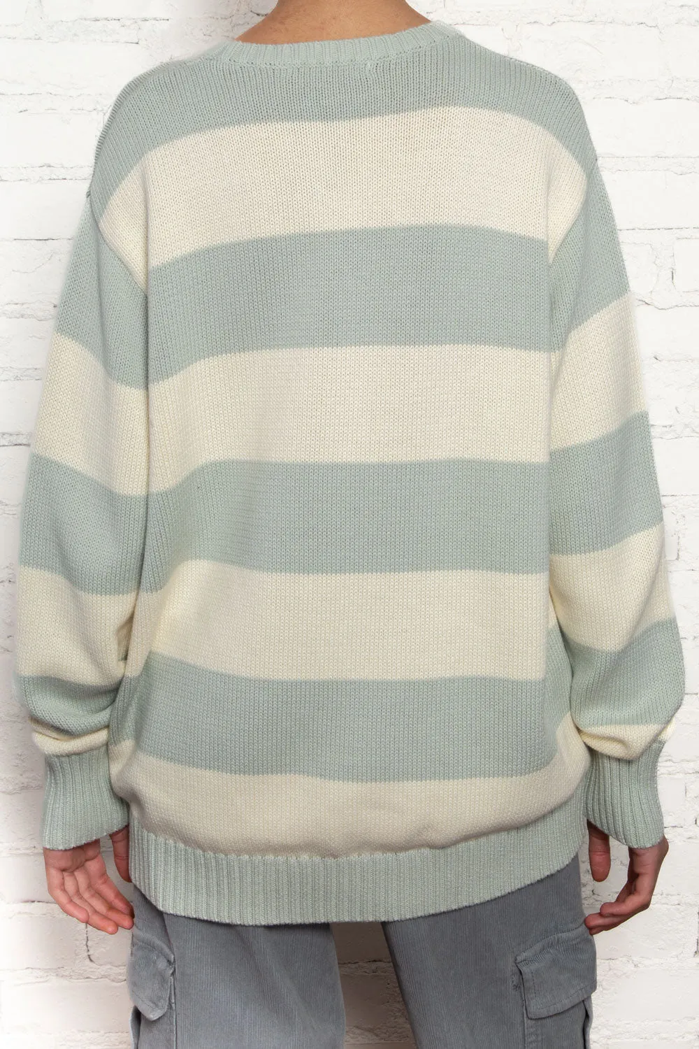 Brianna Cotton Thick Stripe Sweater