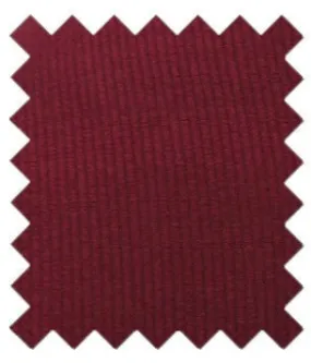 Burgundy Silk Wedding Swatch