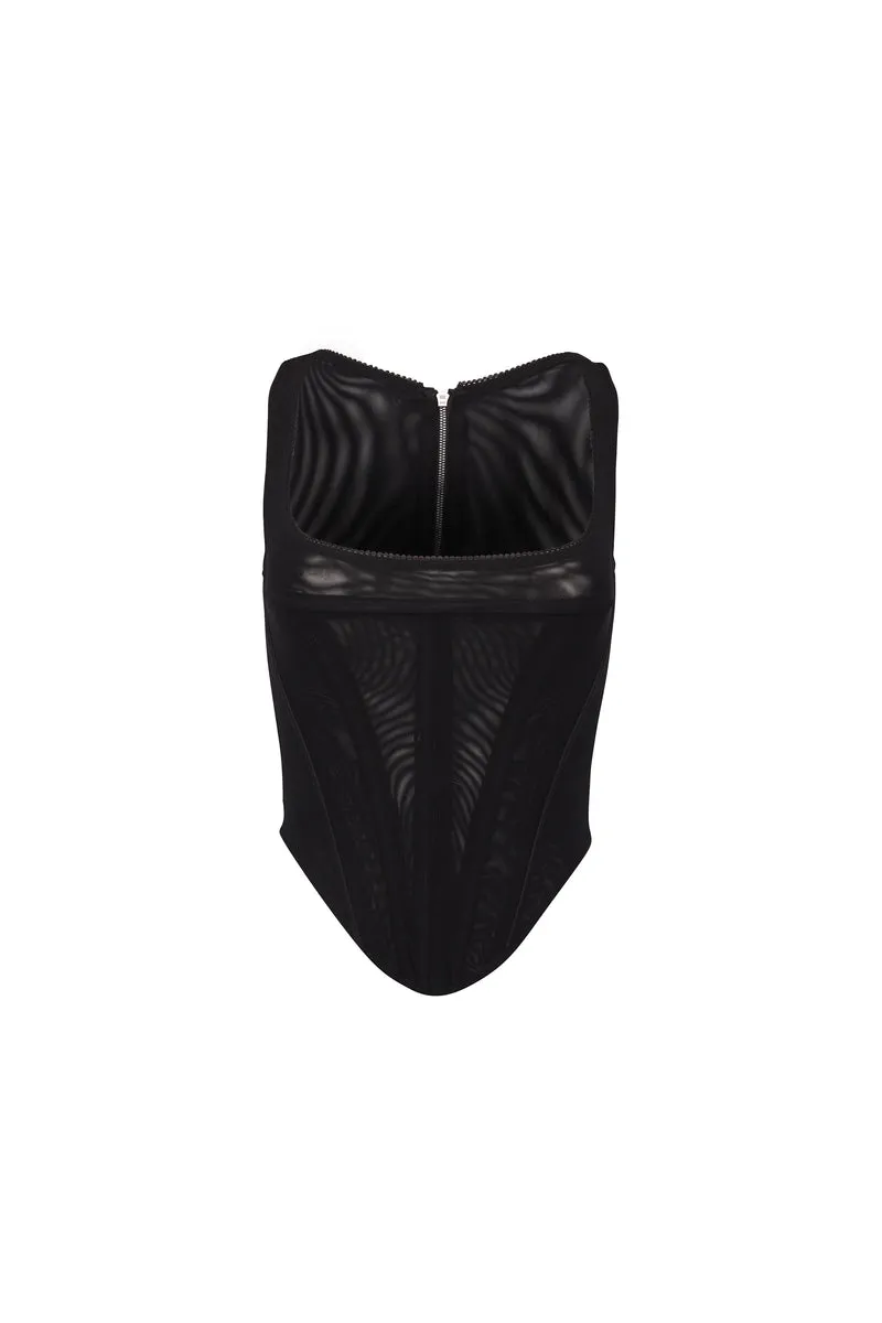 CAMPBELL CORSET - BLACK