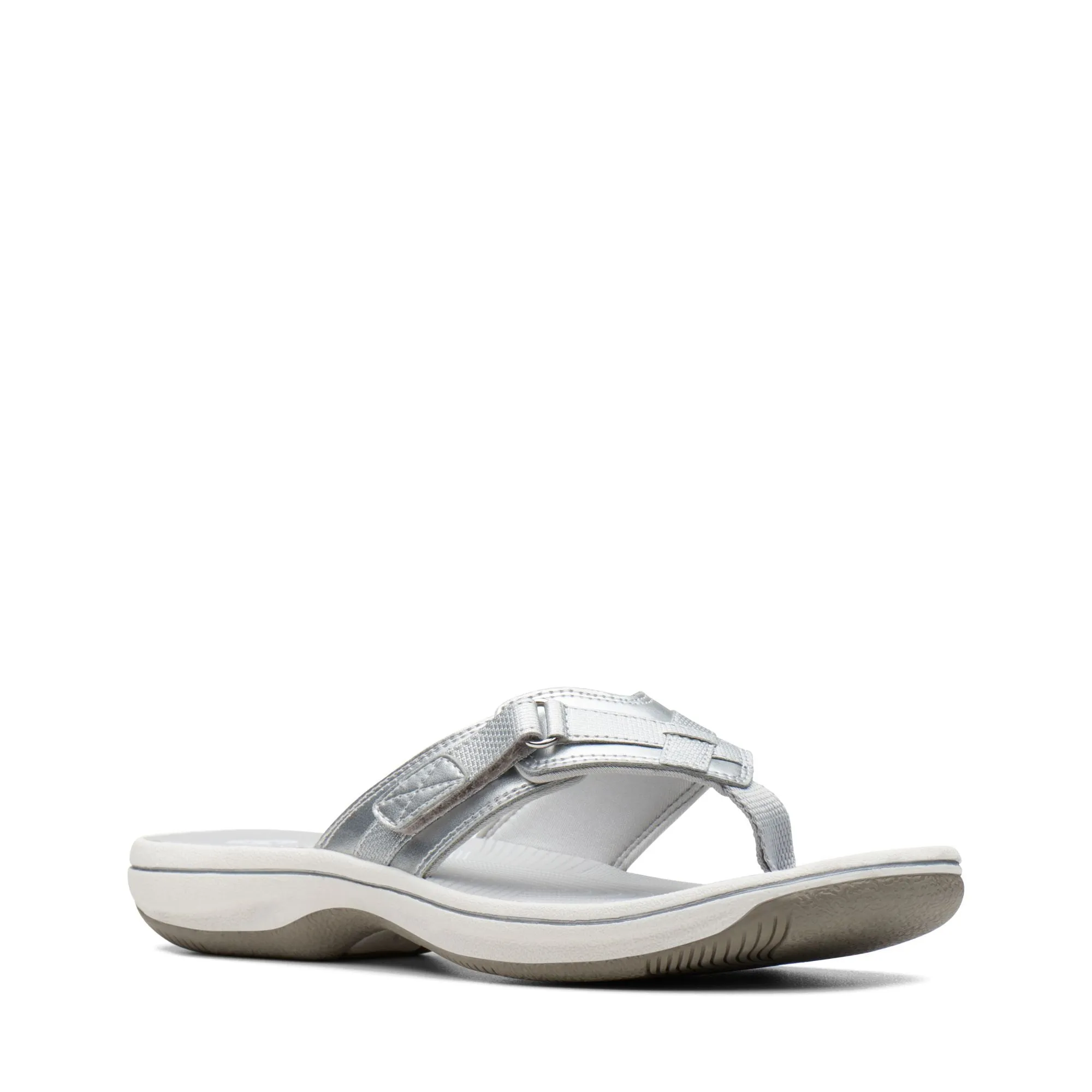 Clarks Brinkley Sea Silver Synthetic