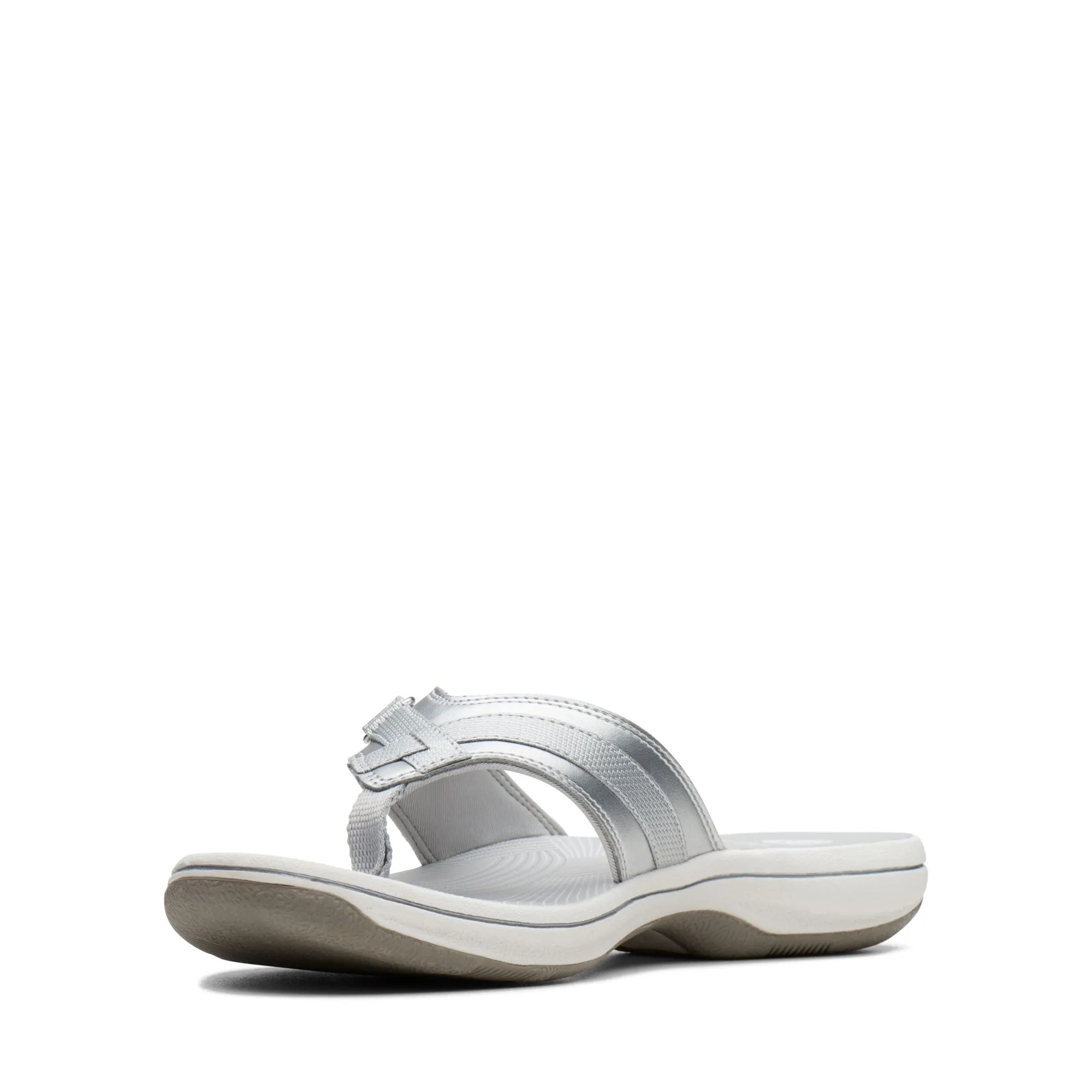 Clarks Brinkley Sea Silver Synthetic