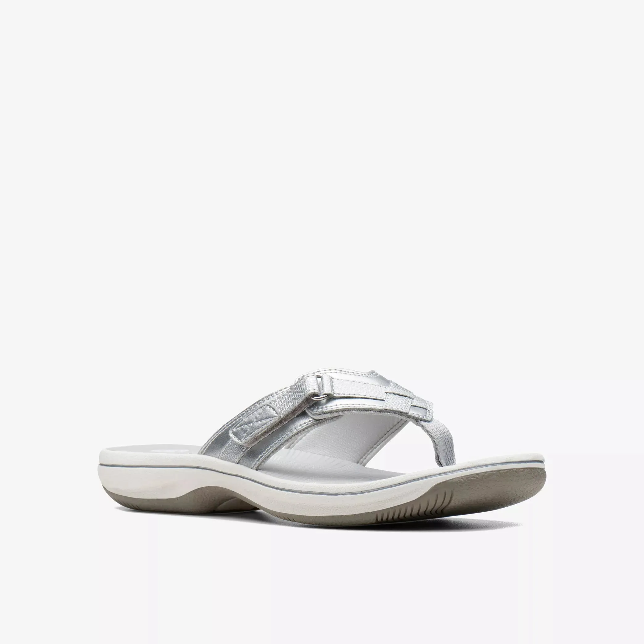 Clarks Brinkley Sea Silver Synthetic