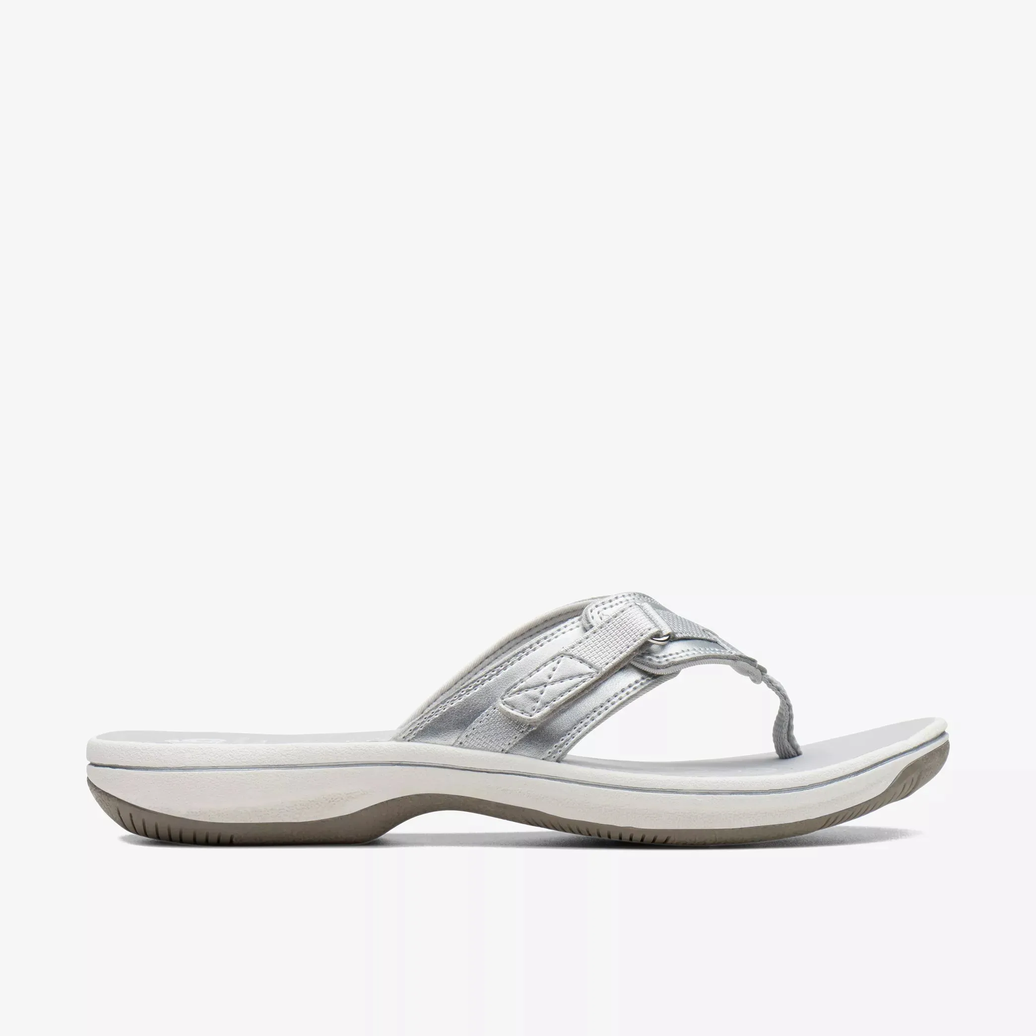 Clarks Brinkley Sea Silver Synthetic