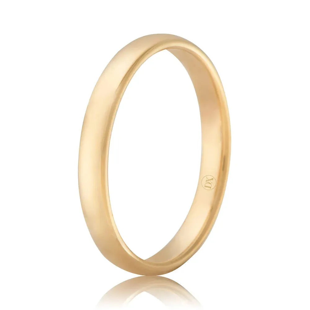 Classic Comfort 2.5mm - 9ct Yellow Gold