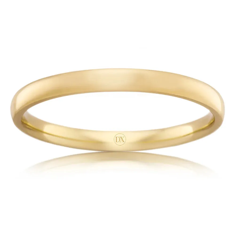 Classic Comfort 2.5mm - 9ct Yellow Gold