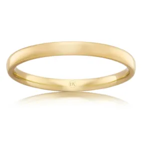 Classic Comfort 2.5mm - 9ct Yellow Gold