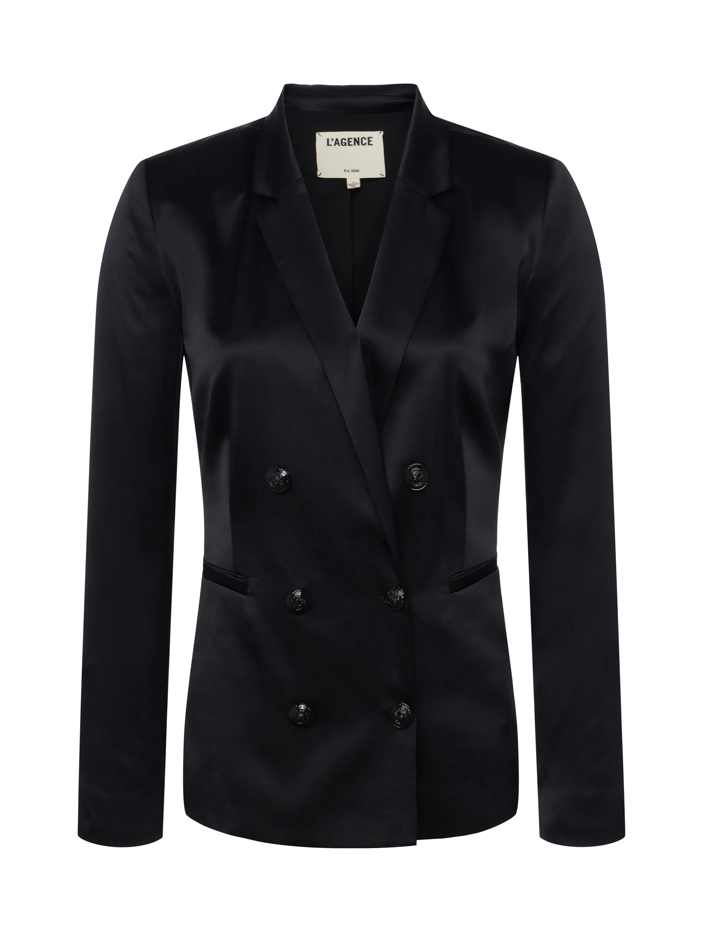 Colin Silk Charmeuse Blazer