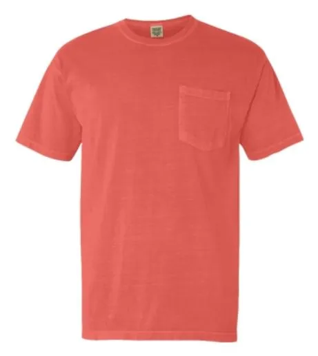 Comfort Color Monogram Pocket Tee