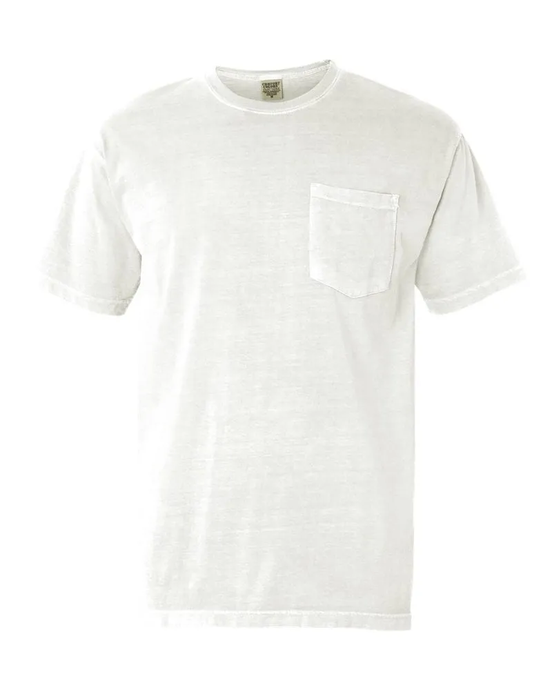 Comfort Color Monogram Pocket Tee