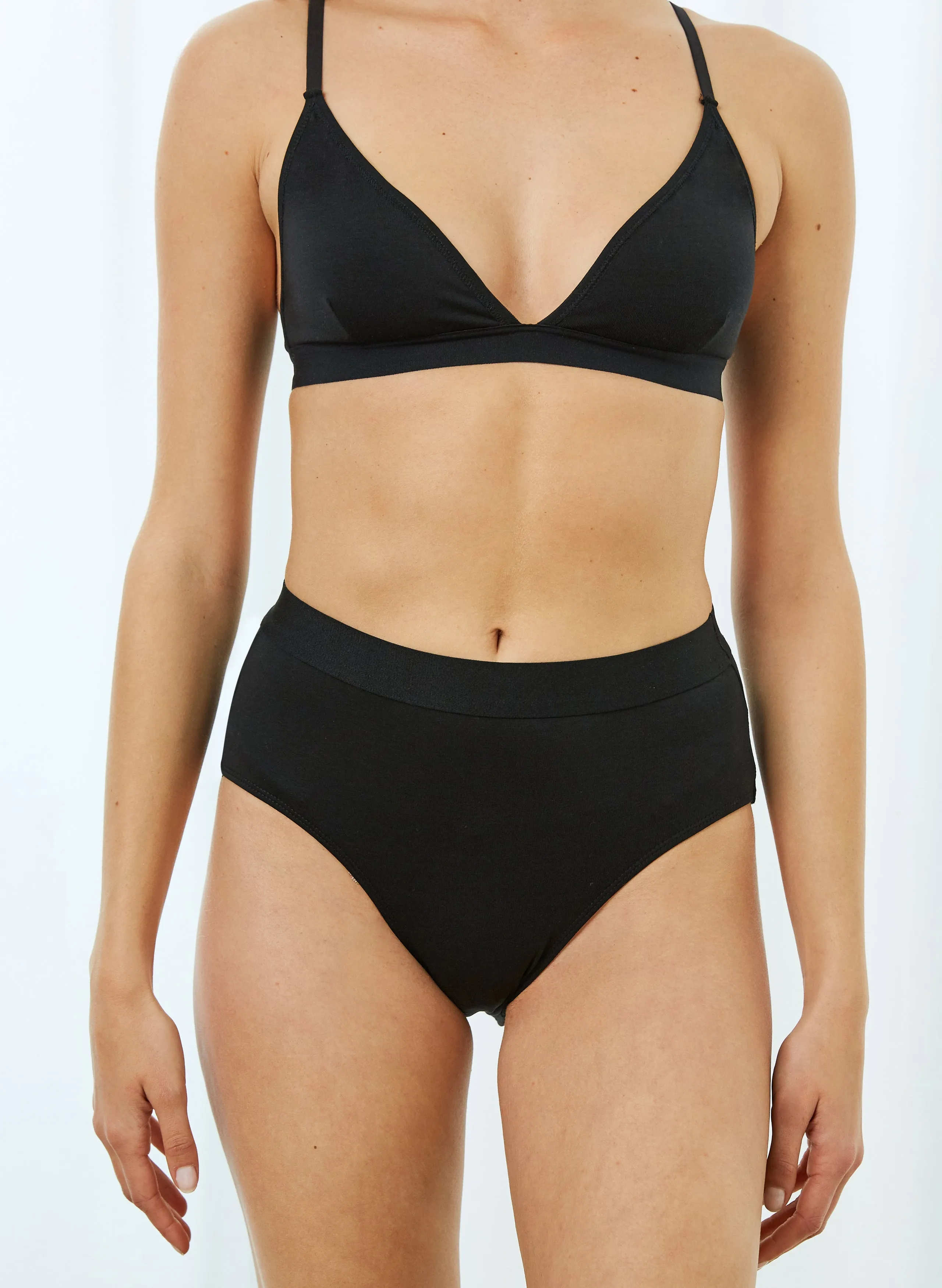 Comfort Lyocell High Waist Briefs