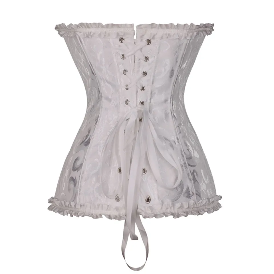 Corset Drag Fayette (White)