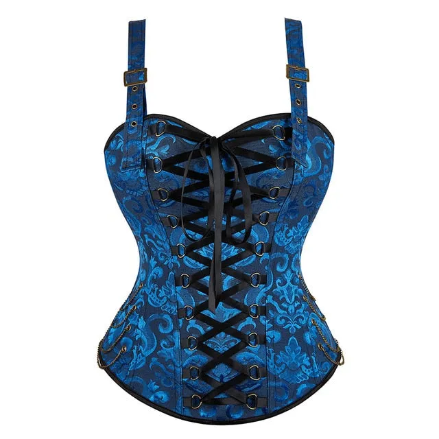 Corset Queen Hawren (Blue)