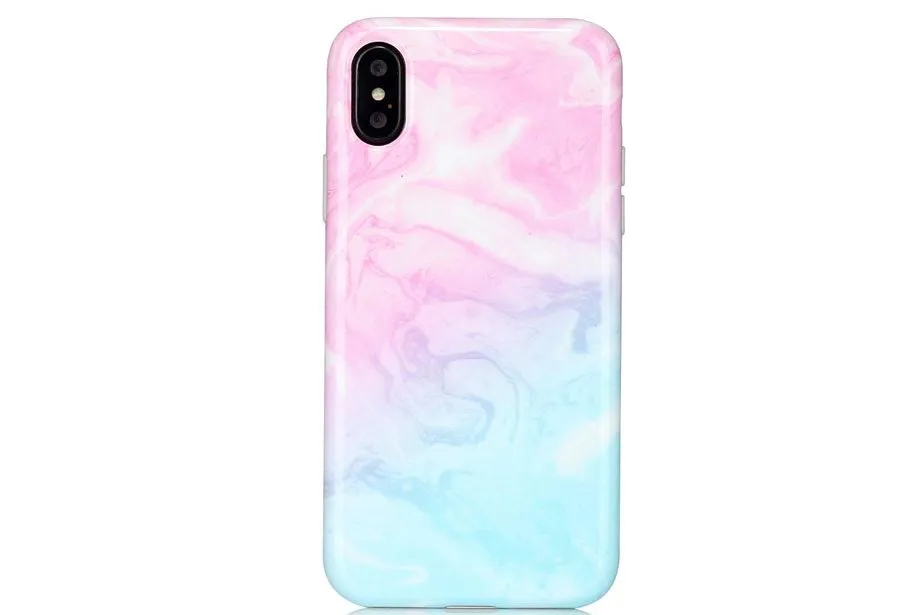 Cotton Candy Marble Phone Case