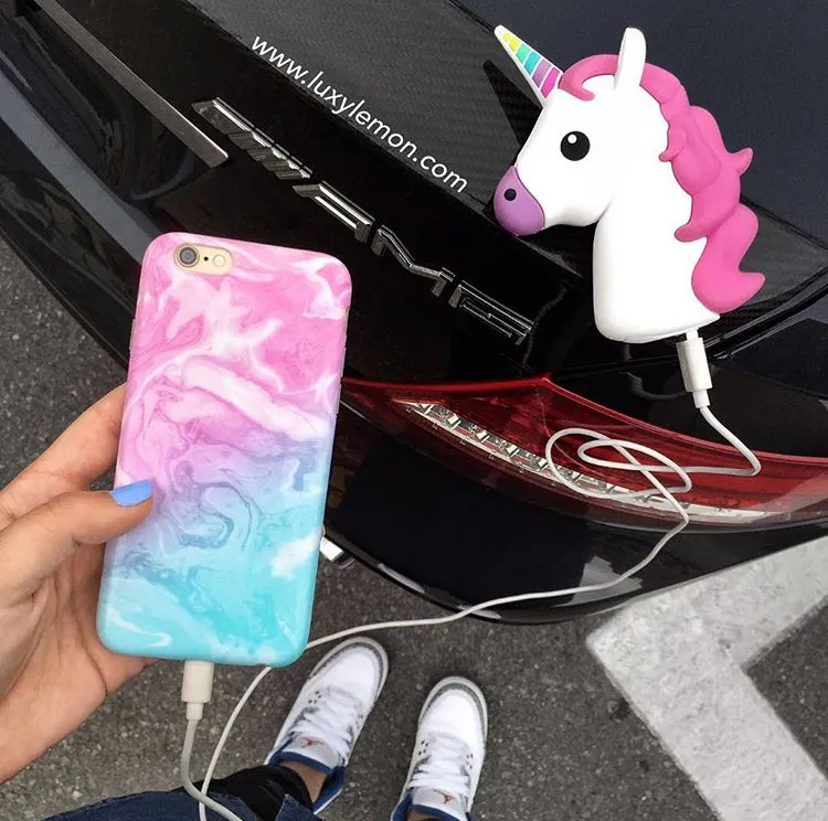 Cotton Candy Marble Phone Case