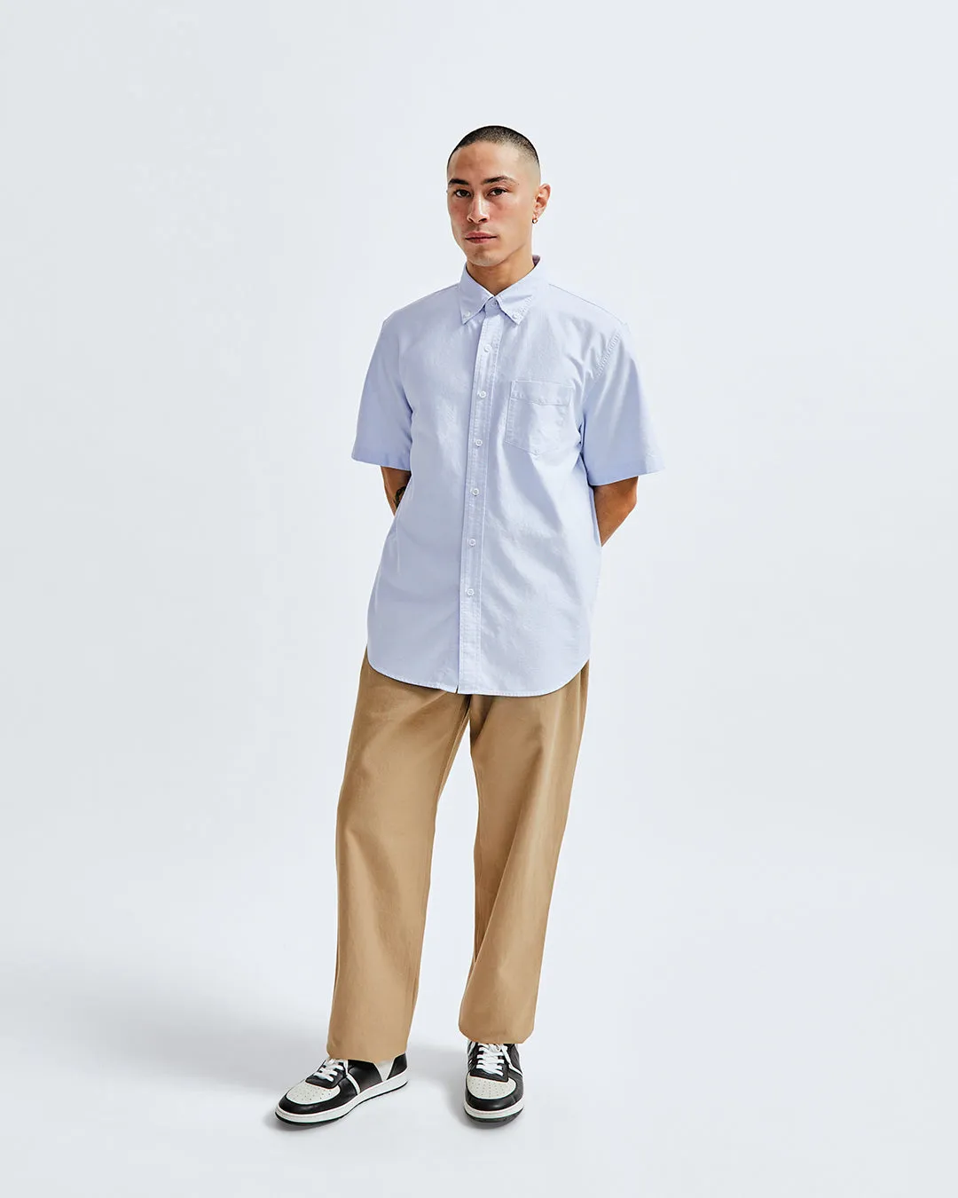 Cotton Oxford Windsor SS Shirt