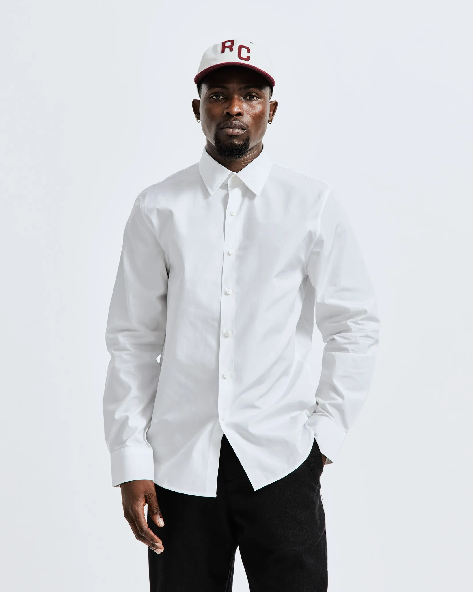 Cotton Poplin Clubhouse Shirt