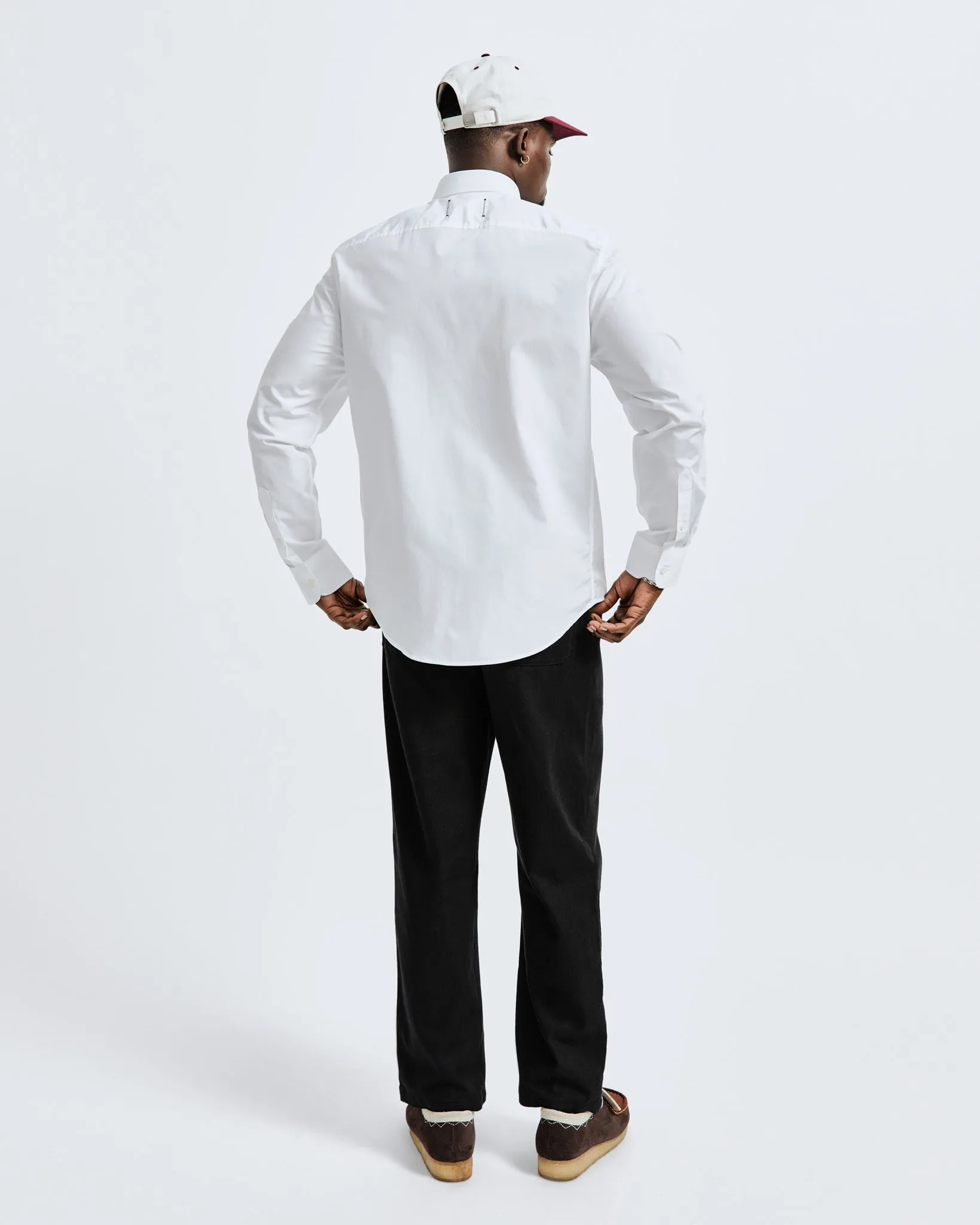 Cotton Poplin Clubhouse Shirt