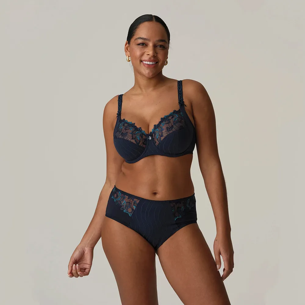 Deauville Velvet Blue Full Cup Bra