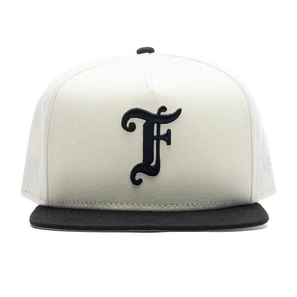 Feature x New Era 9Fifty A-Frame Snapback - Chrome/Black