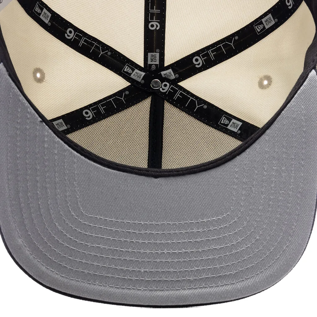 Feature x New Era 9Fifty A-Frame Snapback - Chrome/Black