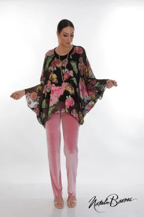 Geisha Silk Top - Roma