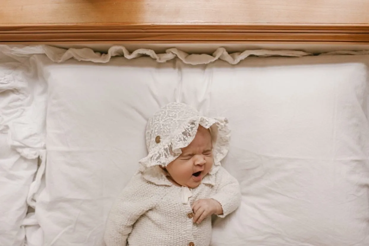 Ivory Lace Bonnet