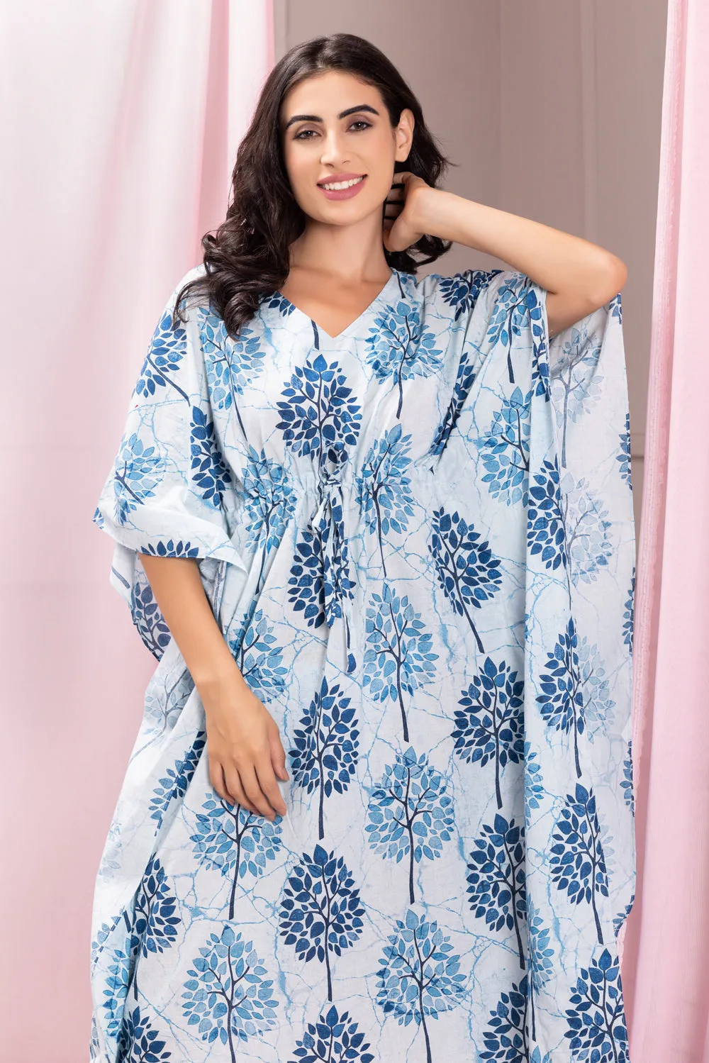 Jaipur kaftan in pure Cotton