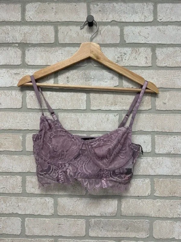 Jr Bralette - Lace - Lavender