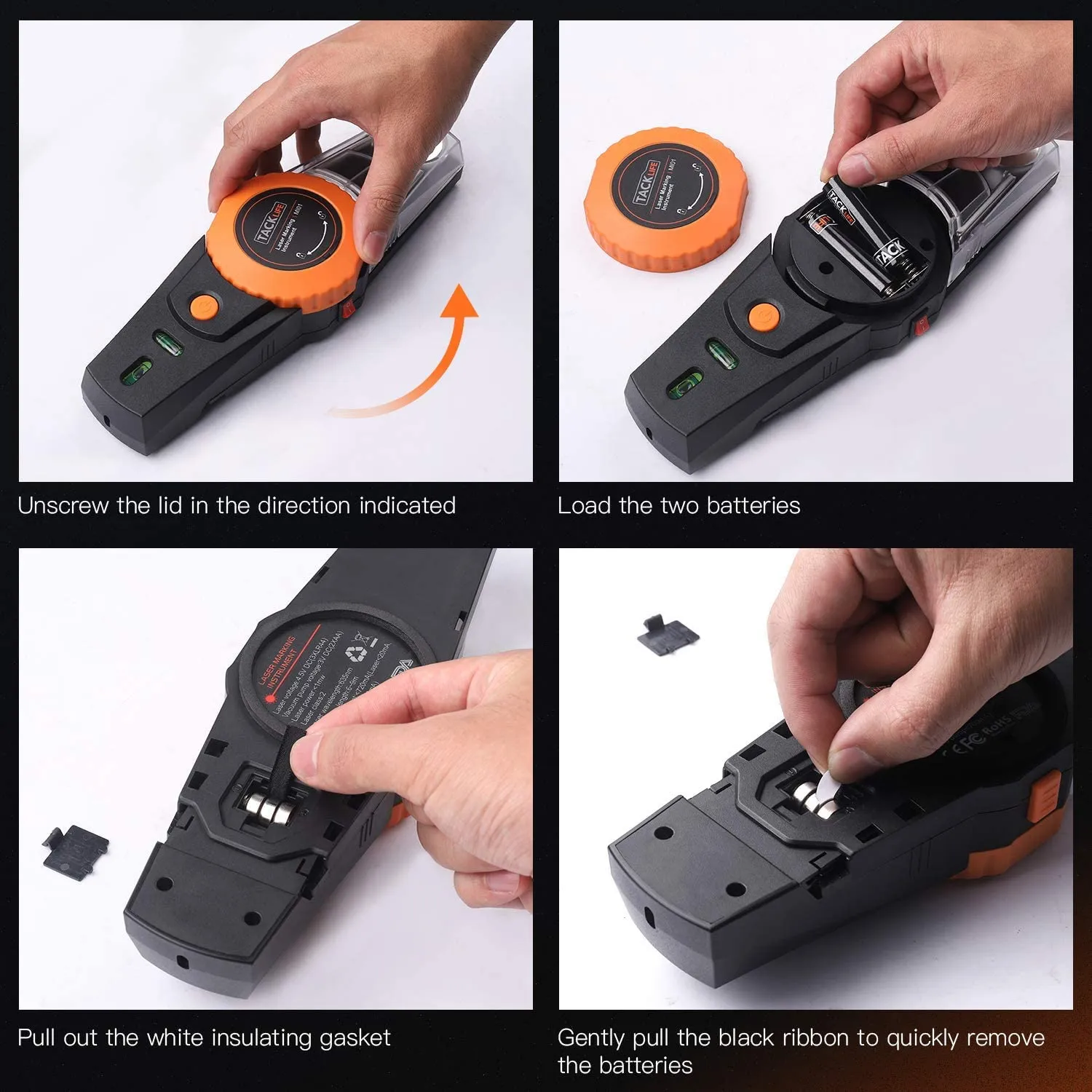 Laser Marking Instrument For Hanging with Bubble Level