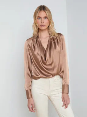 Lotus Silk Blouse