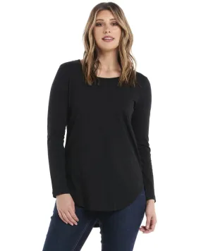 Megan Cotton Top Black