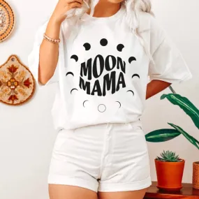 MOON MAMA • White Comfort Tee