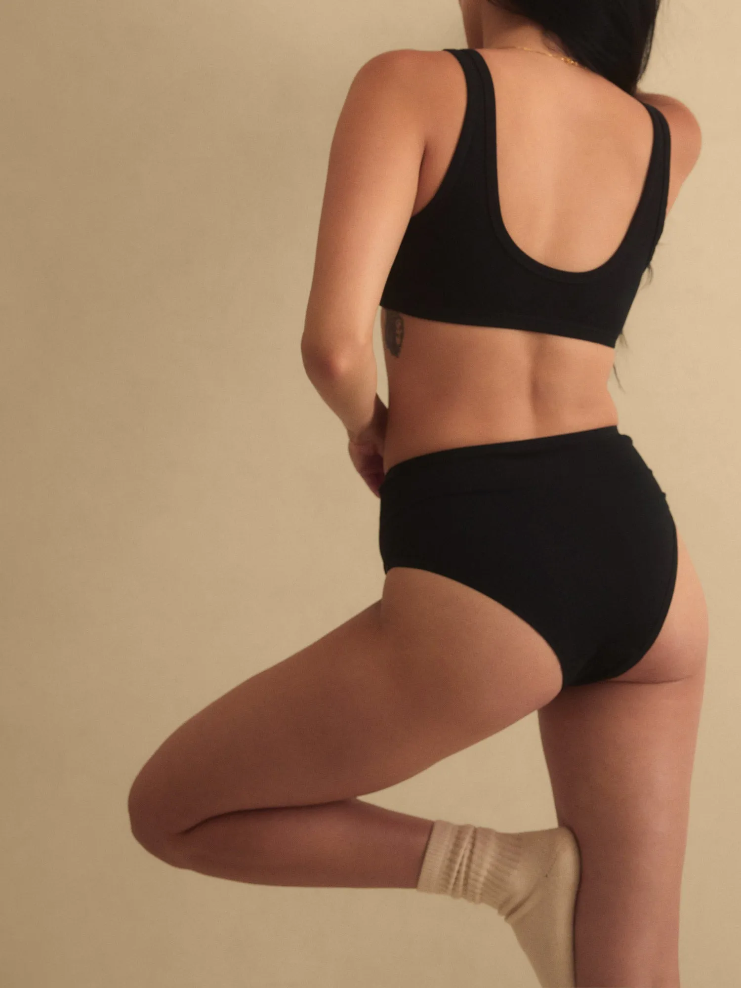 Organic Comfort High Waist Brief